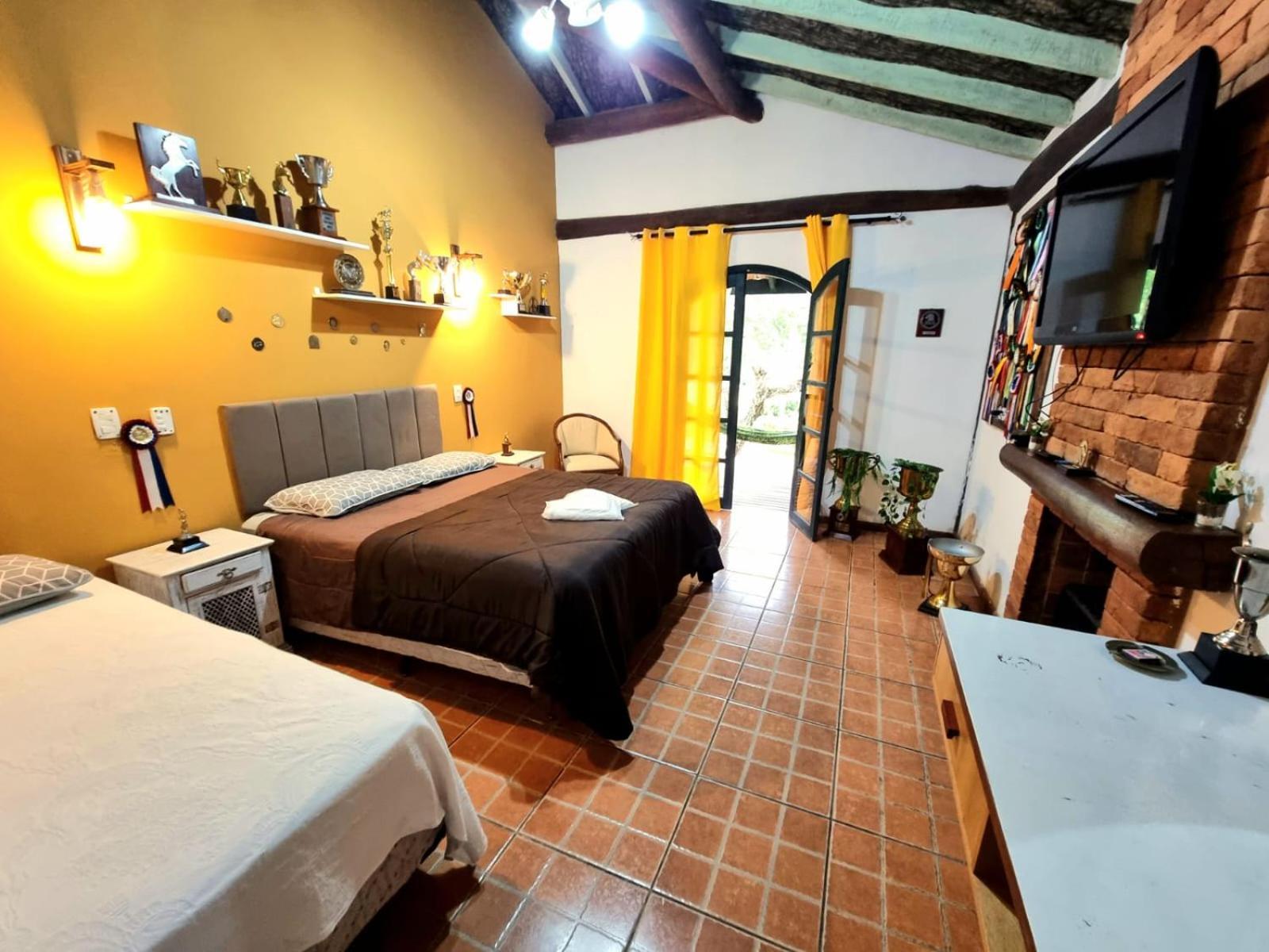 Cabanas Espada De Sao Jorge São Roque Esterno foto