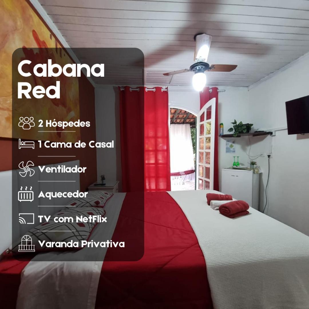 Cabanas Espada De Sao Jorge São Roque Esterno foto
