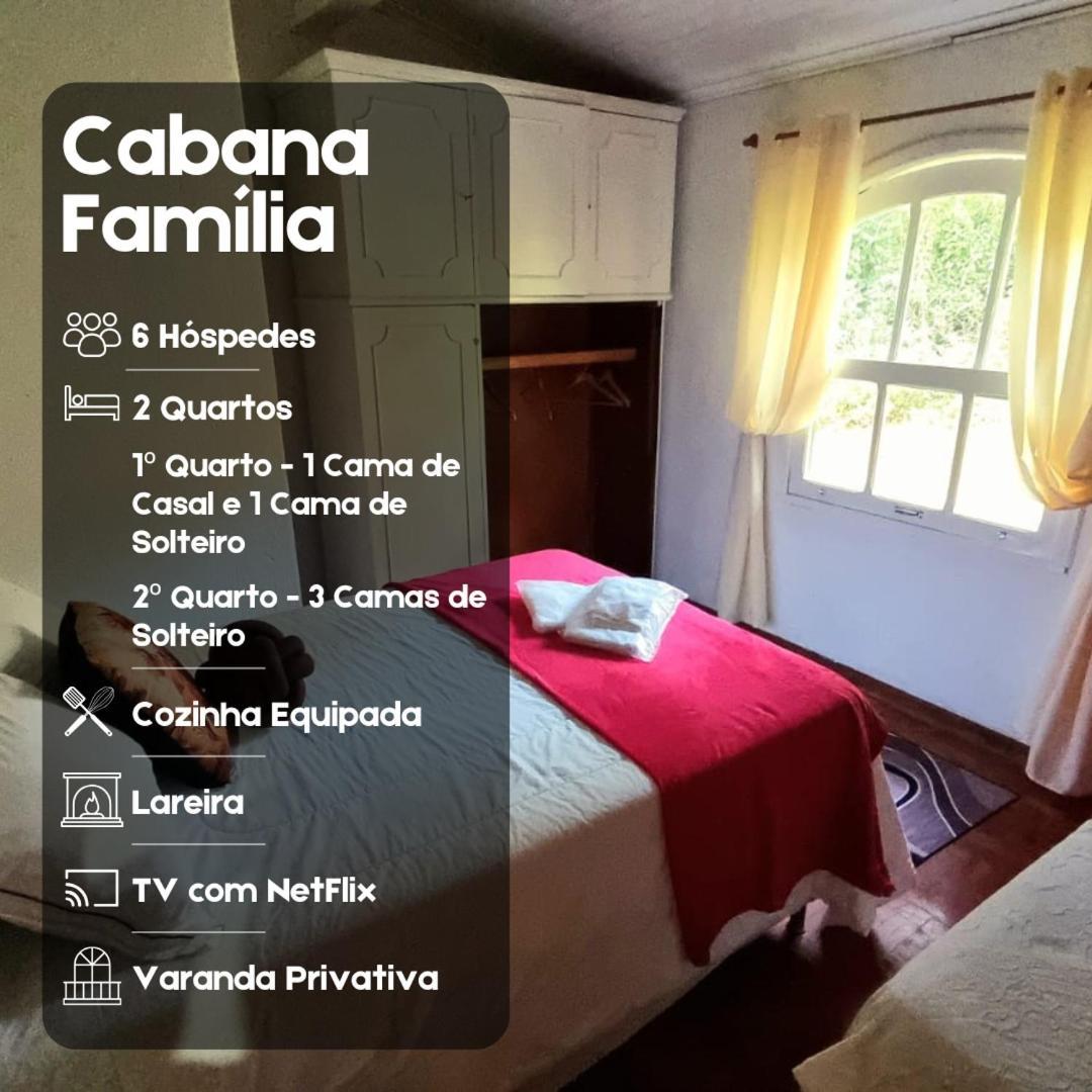 Cabanas Espada De Sao Jorge São Roque Esterno foto