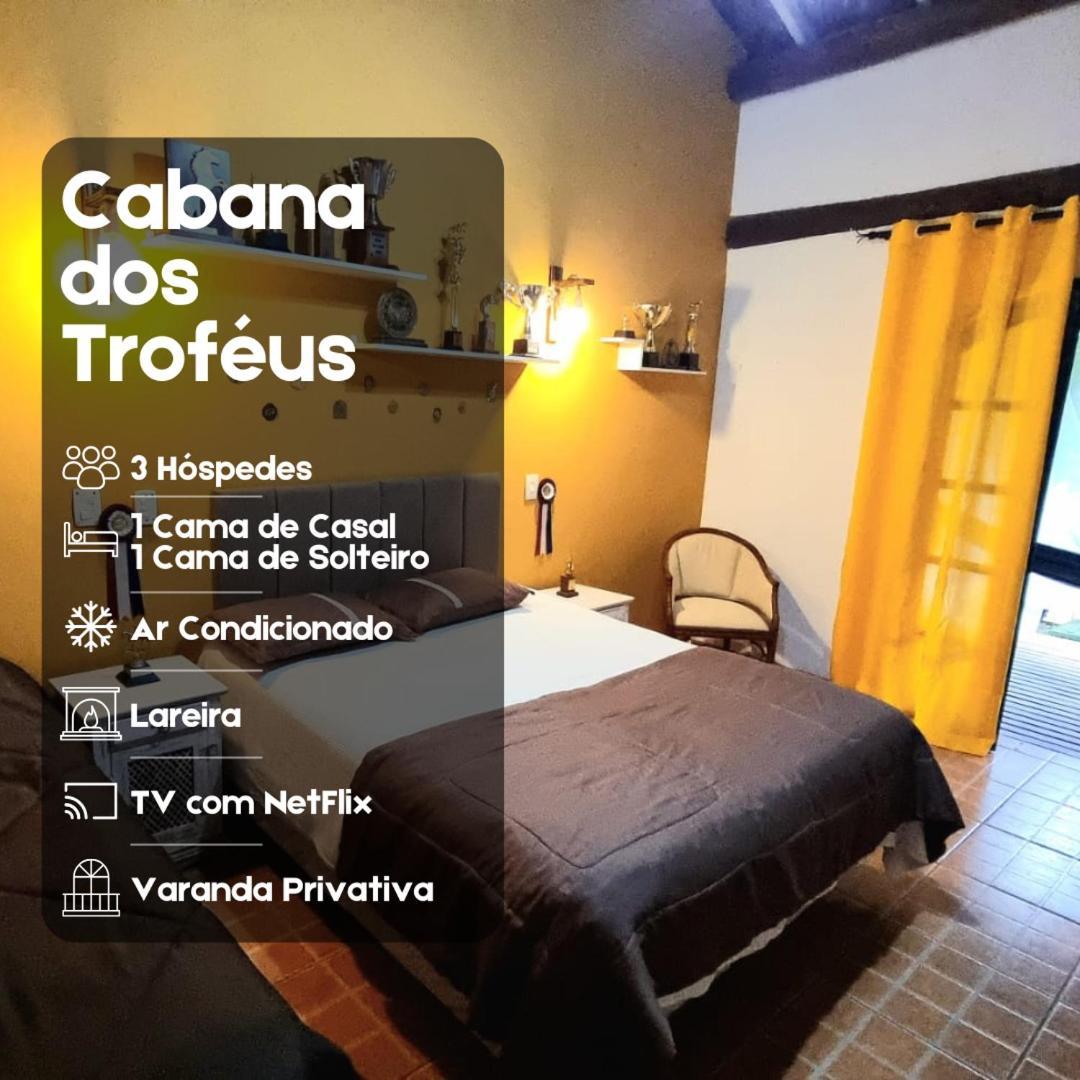 Cabanas Espada De Sao Jorge São Roque Esterno foto