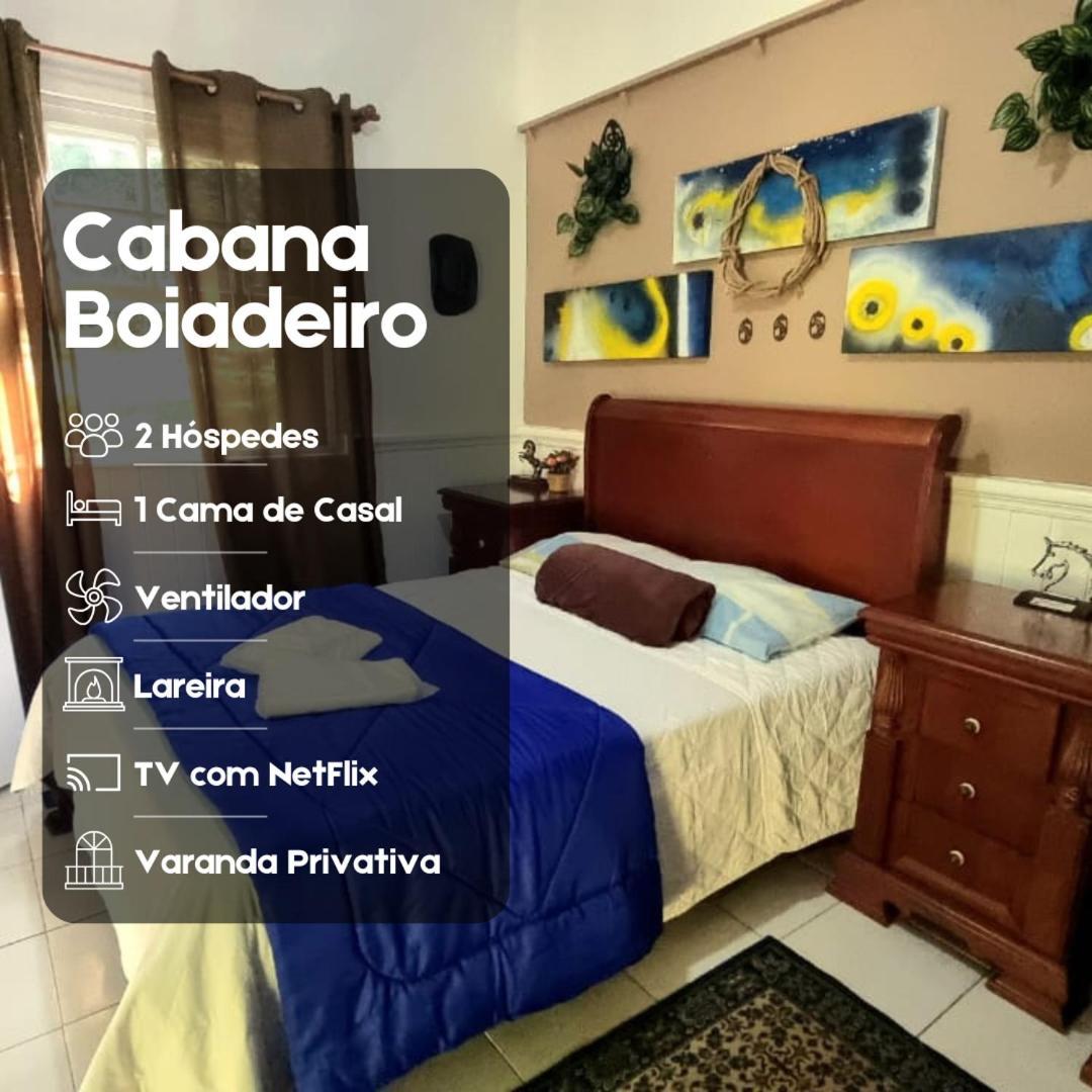 Cabanas Espada De Sao Jorge São Roque Esterno foto